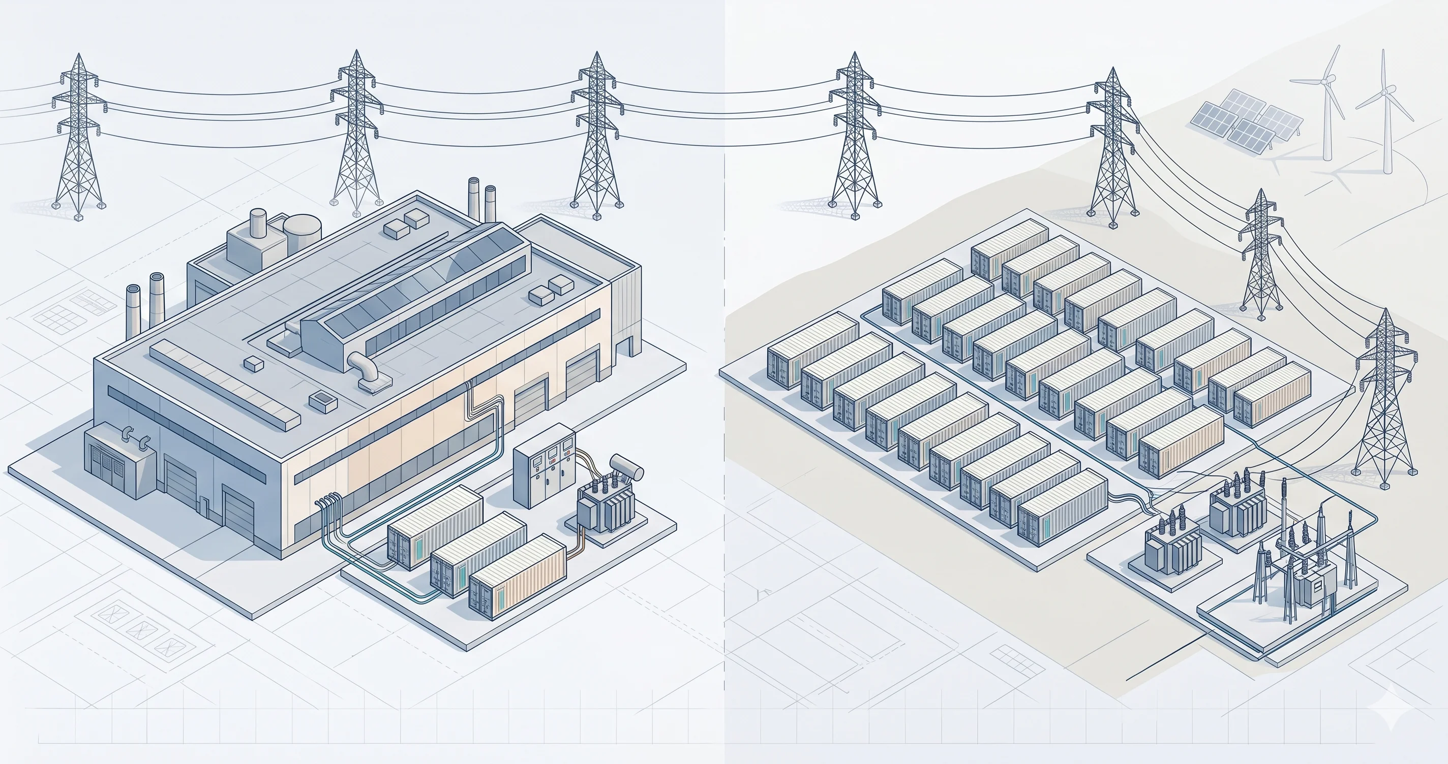 C&I vs Utility-Scale Battery Storage